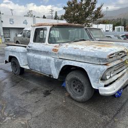 1961 C10 Apache, Short Bed, Side Steps