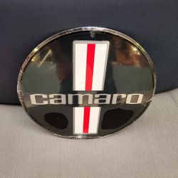 Part  Chevy Chevrolet Camaro Muscle Car Logo Embossed Metal Sign 