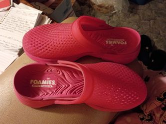 Croc, foamies.