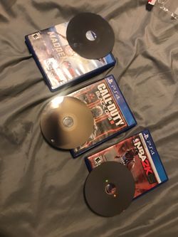 PS4 games good condition