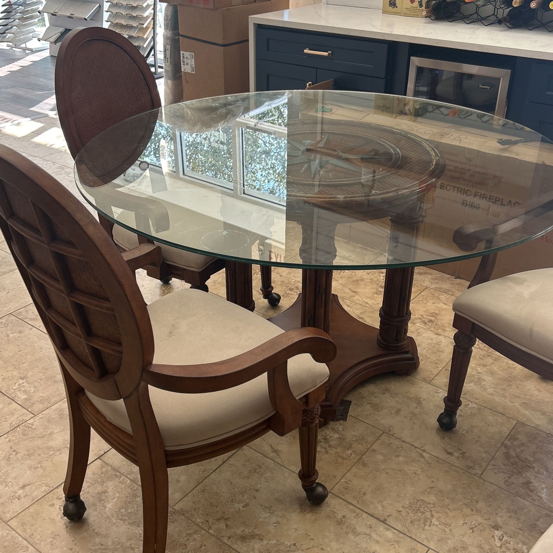 Table And 4 Chairs