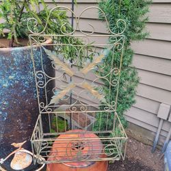 Unique 28" Vintage Plant Holder 