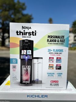 Ninja Thirsti Drink System Soda Maker, ninja soda machine, ninja soda maker, soda maker, soda machine, ninja appliance, ninja kitchen