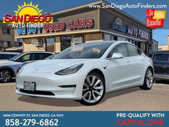 2018 Tesla Model 3 Long Range Battery AWD, 1 Owner,