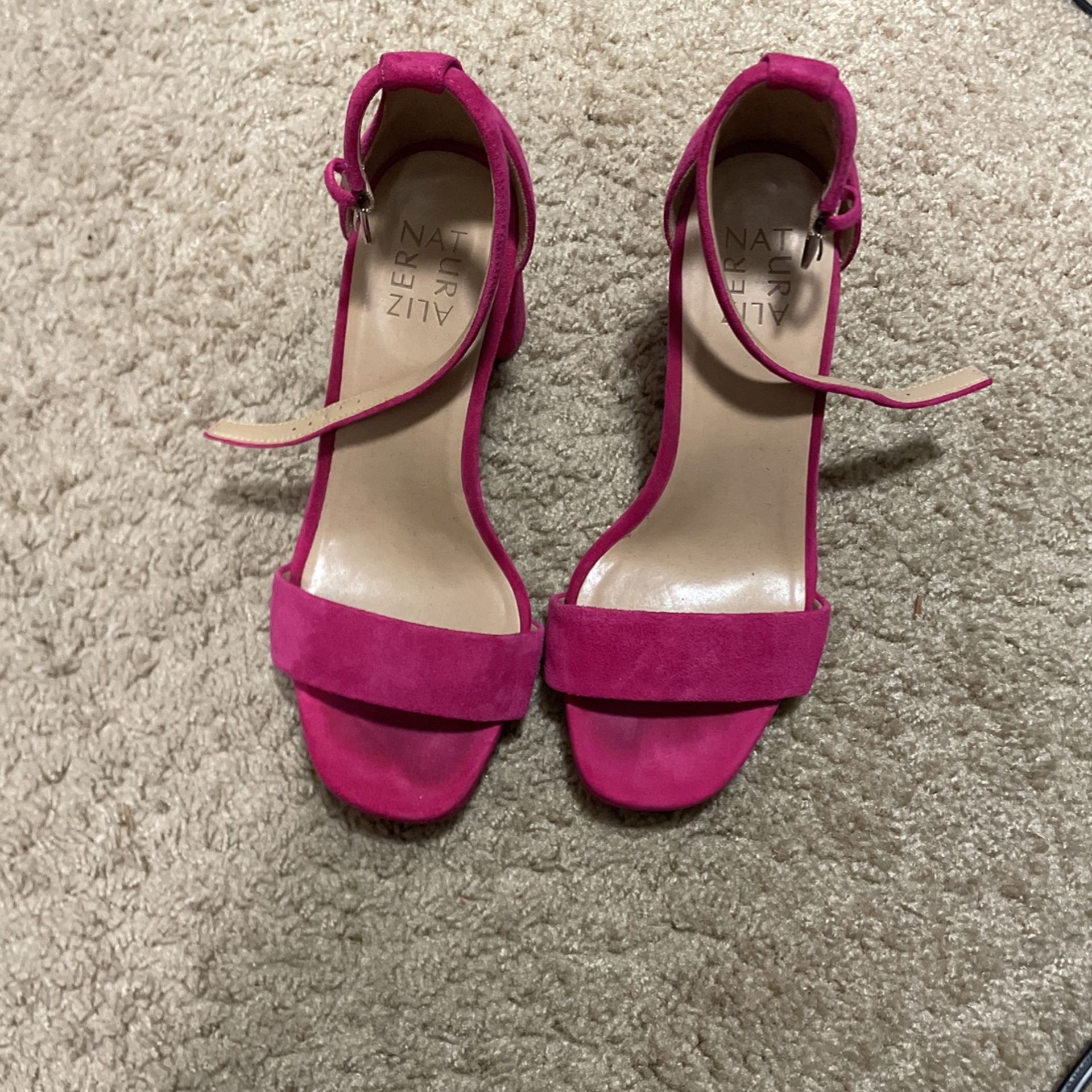 Pink High Heels - Size 8