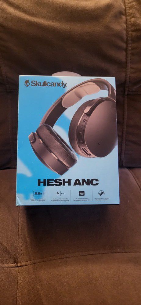 SKULLCANDY HESH ANC HEADPHONES "Brand New in the Box"...Only 1 Left!!!!