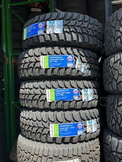 285/70/17 Crosswind MT 4 NEW TIRES INSTALLED AND BALANCED INCLUDED
