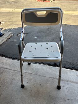 Shower chair for elderly or disabled