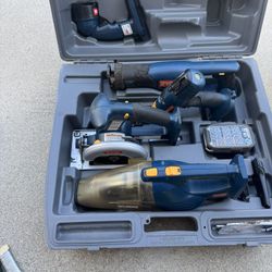 Ryobi Cordless Tool Set 