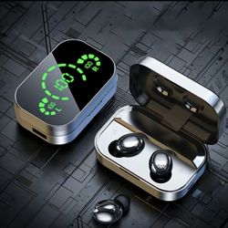 Bluetooth Wireless Earbuds Headphones Electronics Cellphone 