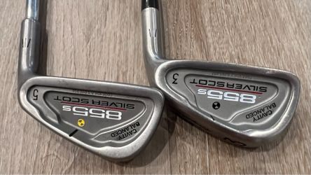 Golf Clubs - Tommy Armour 855 Silver Scot 3 Iron & 5 Iron – RH Steel Shafts