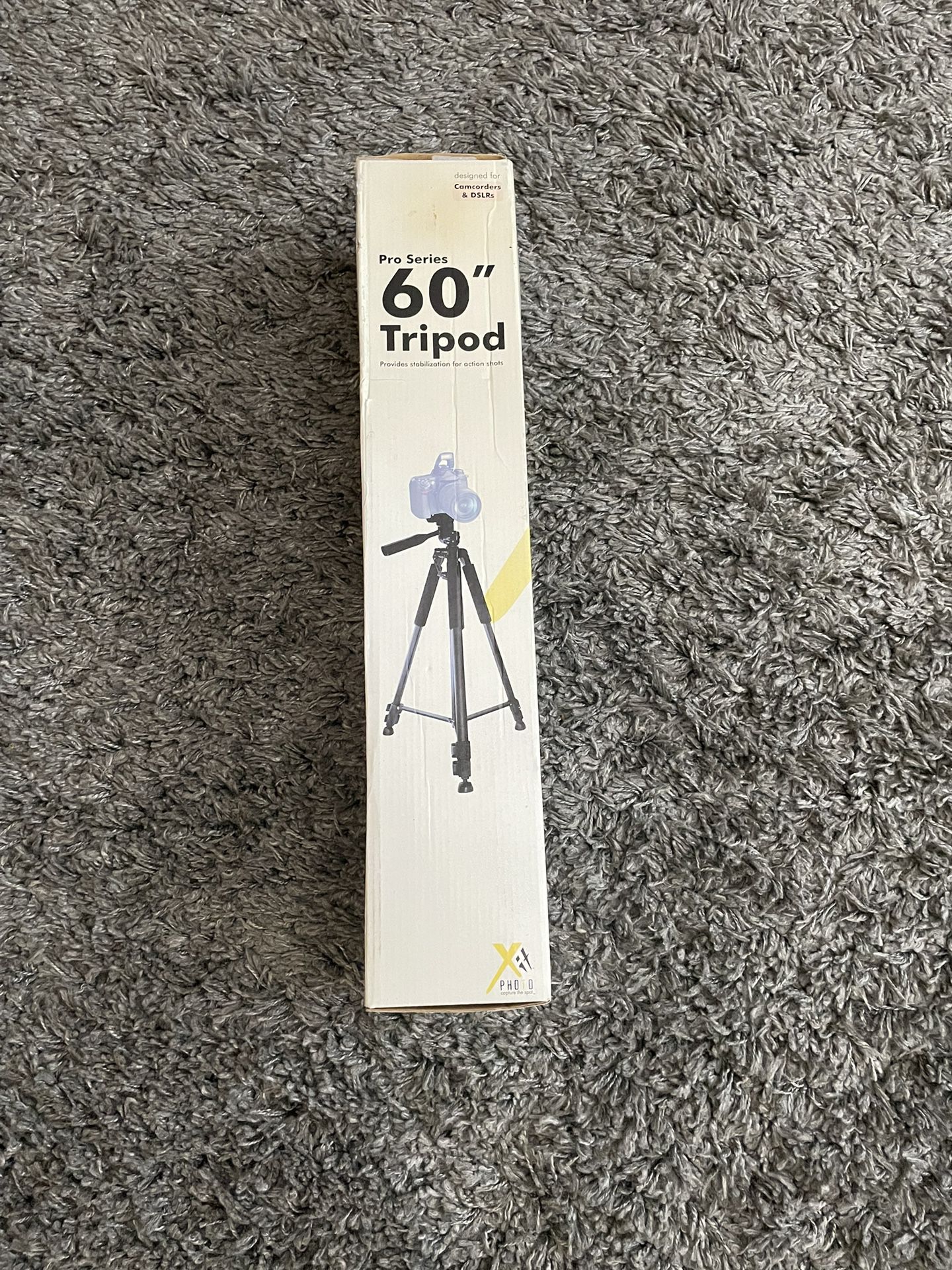 60” Tripod for Camcorders and DSLRs
