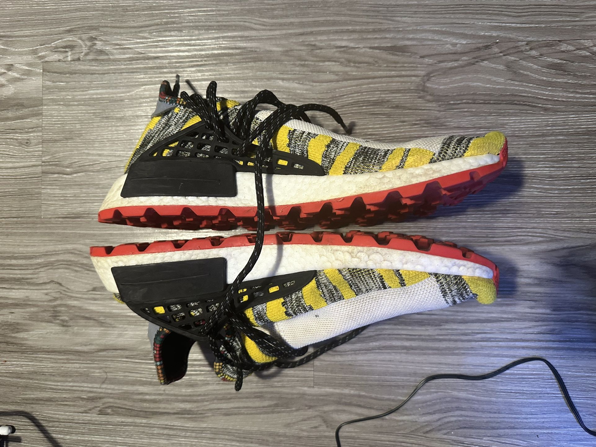 Pharrell × NMD Human Race Trail 'Solar Pack Red'