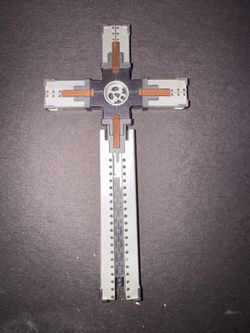 Kaiyodo Trigun Wolfwood’s Punisher Replica – Cross Weapon Action Figure – Rare Anime Collectible