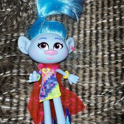 Blue Trolls Doll Toy 