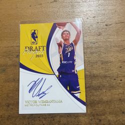 VICTOR WEMBANYAMA DRAFT PROSPECT CARD