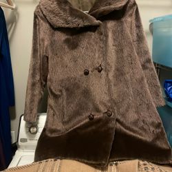 Vintage Faux Fur Coat 