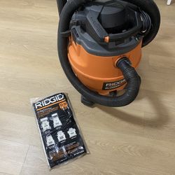 RIDGID 16 Gal Shop Vac with Detachable Blower