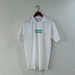 Supreme Tiffany & Co Box Logo Tee, Size M, FW21