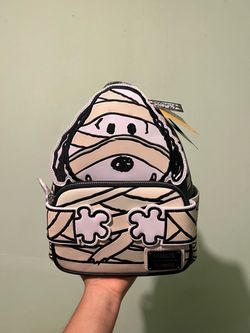 Loungefly peanuts mummy snoopy mini backpack