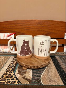 Rae Dunn #1 Papa Mug