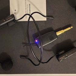 Dual Wireless Microphone Headsets