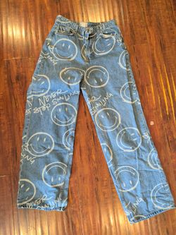 H&M smiley pants