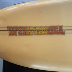 VINTAGE 1978 WINDANSEA SURFBOARD