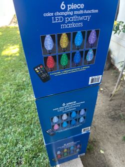 Sylvania 6 pieces 8 color changing lights