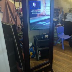 Wood Mirror 