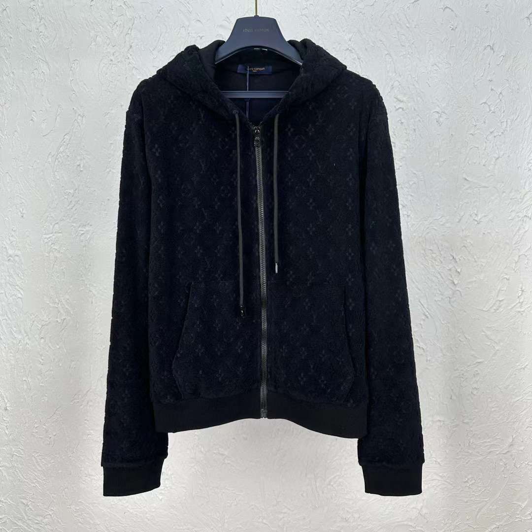 L Monogram French Terry Zip -Through Terry Zip Through Hoodie for Sale in  Irvine, CA - OfferUp