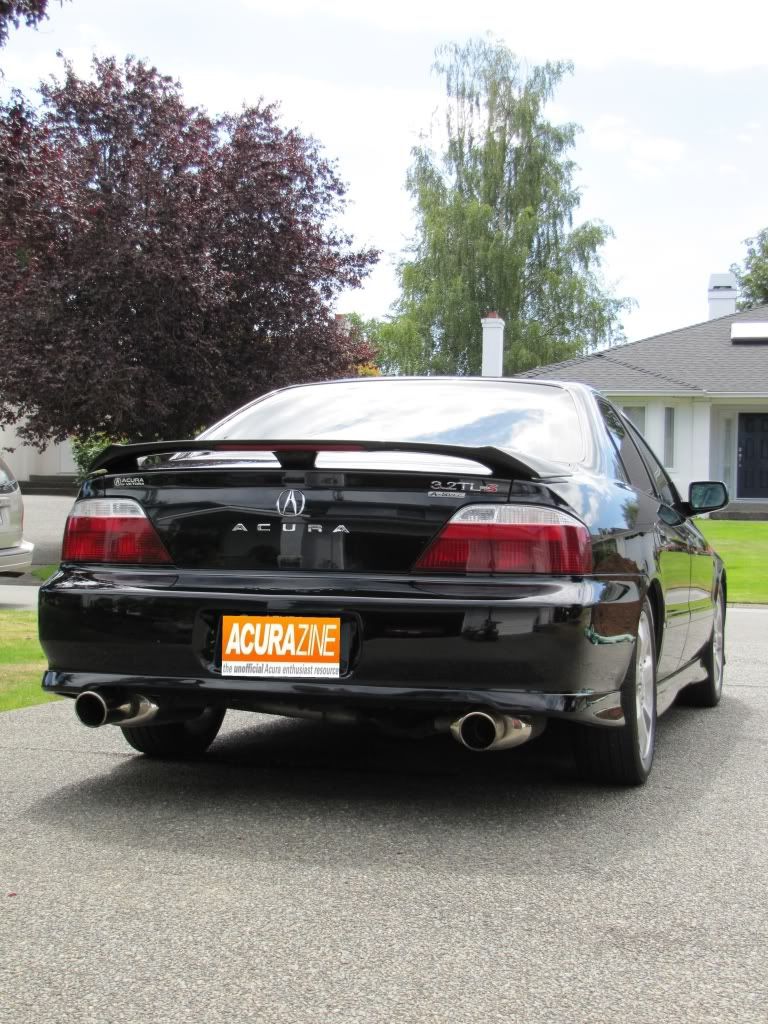 Acura TL Oem A-Spec Rear Lip