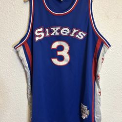 Authentic Mitchell And Ness Sixers Jersey Iverson