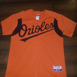 MLB Orioles Oliver Baseball Jersey Bright Orange 