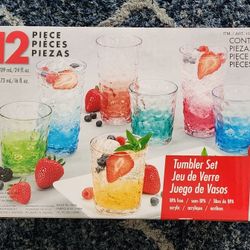 12 Piece Tumbler Set