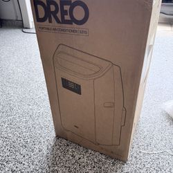 12,000 BTU Smart Portable AC Unit with Drainage-Free Cooling, 46 dB, Quiet 150 sq.ft. with Fan and D