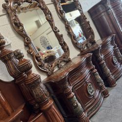 Michael Amini king Bedroom Set 