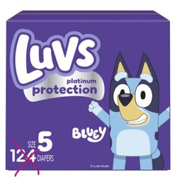 Luvs Size 5 diapers 