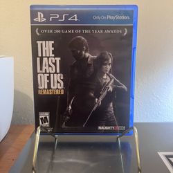 The Last Of Us Remastered-$15 (PS4)