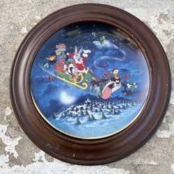 Vintage What's Up Santa Collector's Looney Tunes Limited Edition Plate 1993
