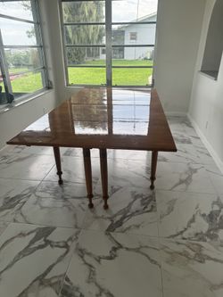 Real WoodEpoxy Dining Table