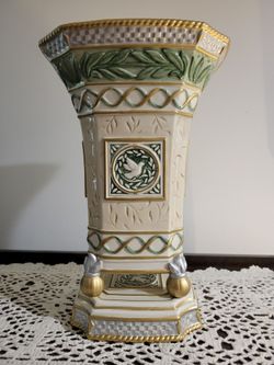 Fitz and Floyd large vase