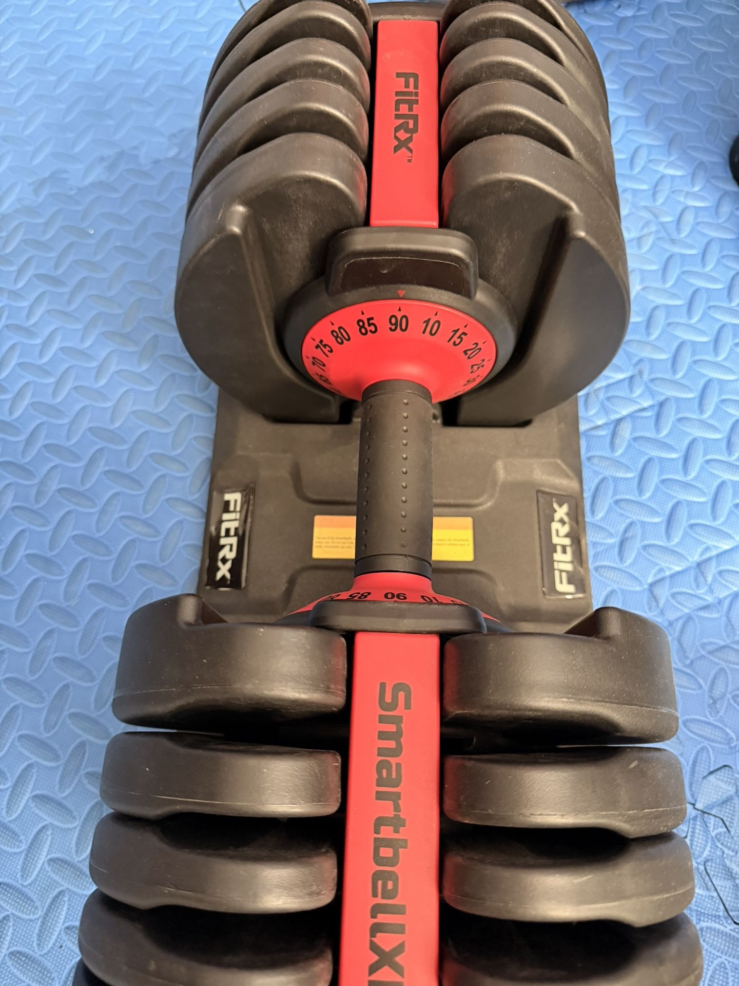 Dumbbells(2) - FitRx - Adjustable 10-90 Pounds