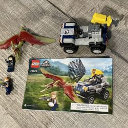 Lego 75926 Jurassic world Pteranodon chase! 100% compete w instructions 