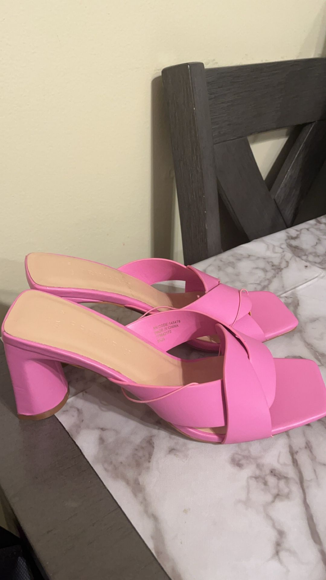 Pink Heels Size 10