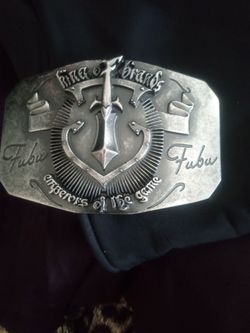 ORIGINAL FUBU BELT BUCKLE