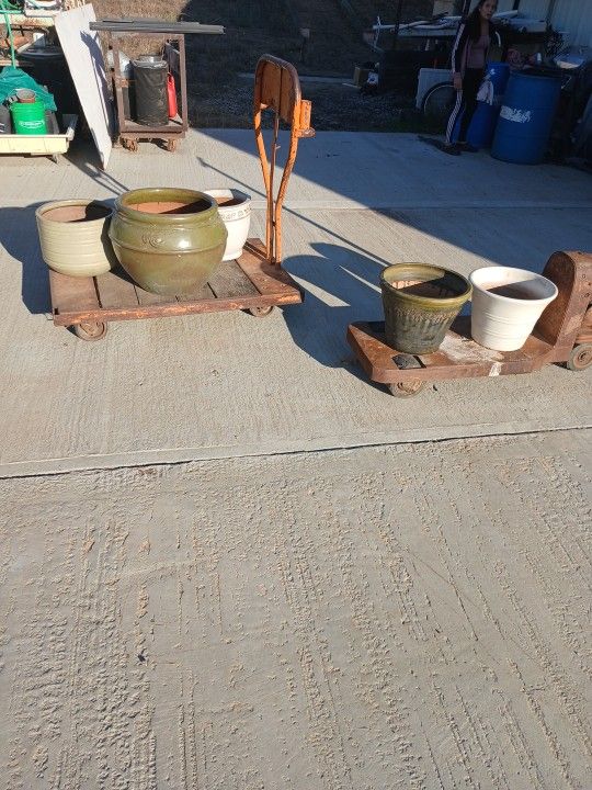 Verity Of Ceramic Pots