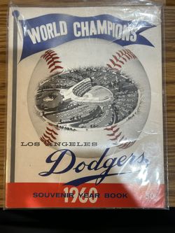 1960 LA Dodgers Yearbook