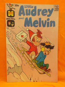 1970 Little Audrey and Melvin #44 Harvey Comic Book (SOLID COPY)