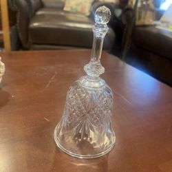 6 Inch Crystal Bell W/Beautiful Details